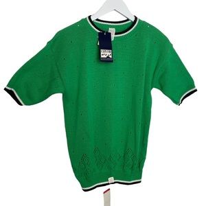 Vintage Cape Cod Sportswear Short Sleeve Sweater Size M